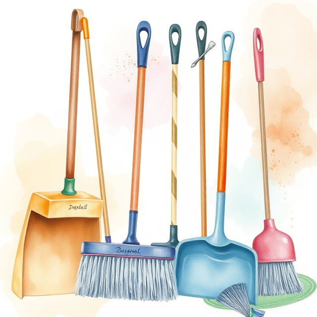 Brooms & Dustpans