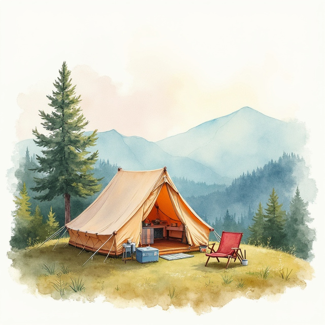 Luxury Camping Supplies