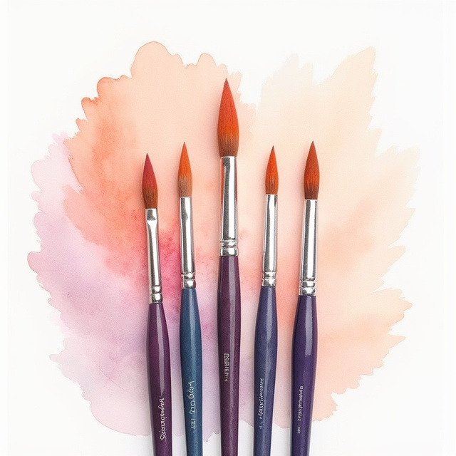 Oil Paint Brushes
