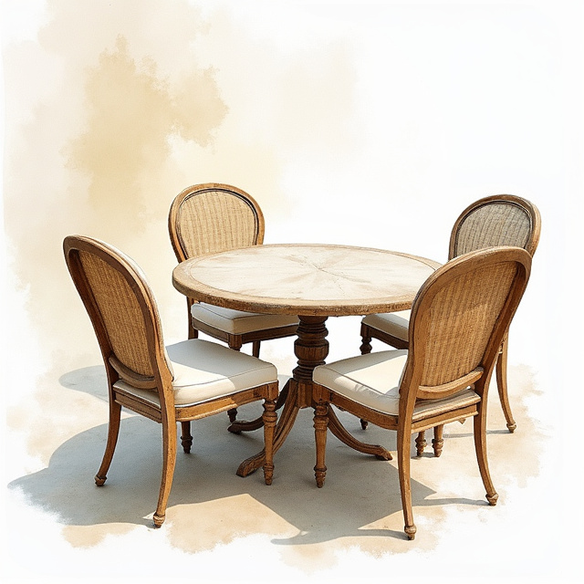 Round Patio Dining Sets