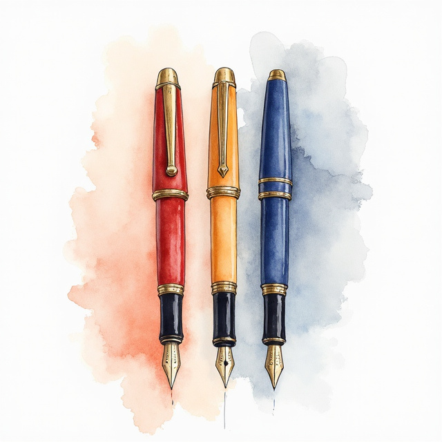 Vintage Luxury Fountain Pens