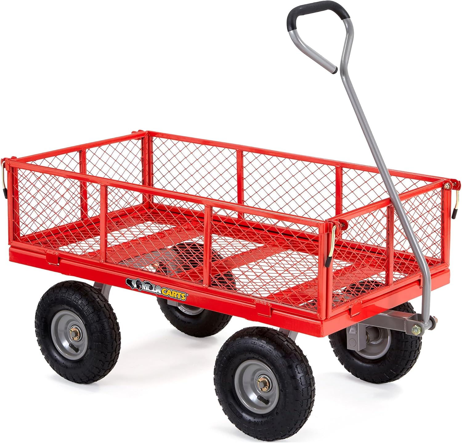 Gorilla Carts GOR4PS Poly Garden Dump Cart