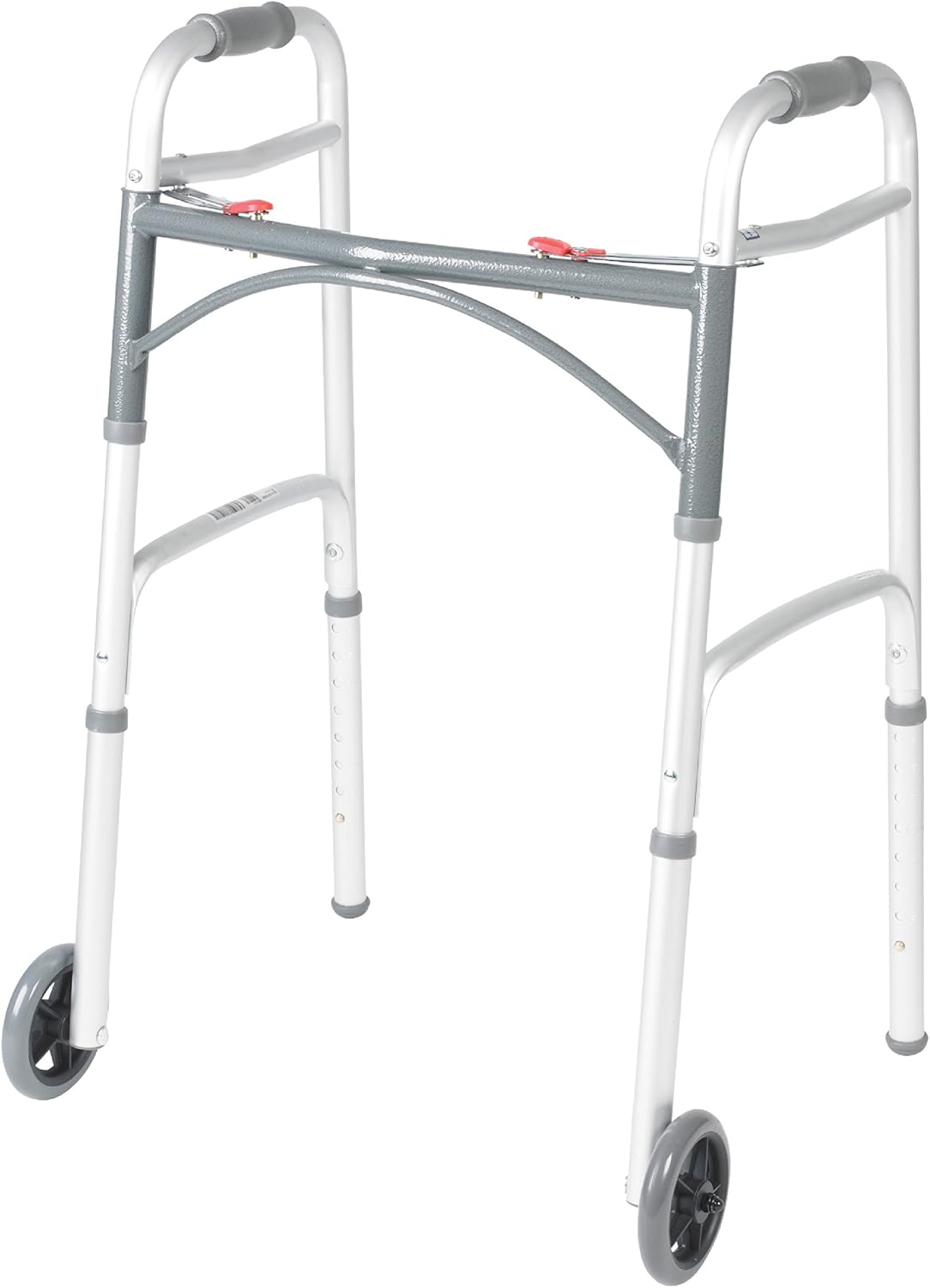 Drive Medical Deluxe Two Button Folding Walker