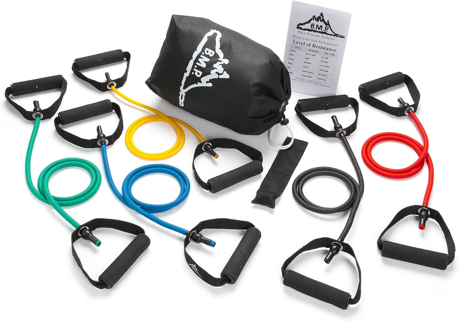 Black Mountain Products Resistance Band Set