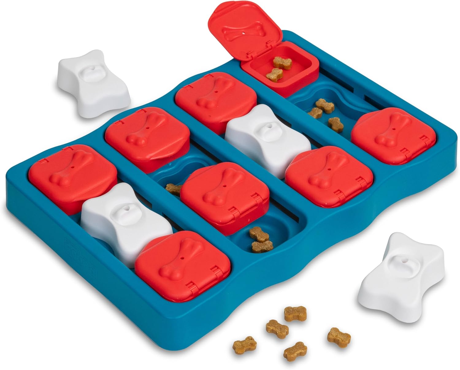 Nina Ottosson by Outward Hound Dog Brick Interactive Treat Puzzle Dog Toy