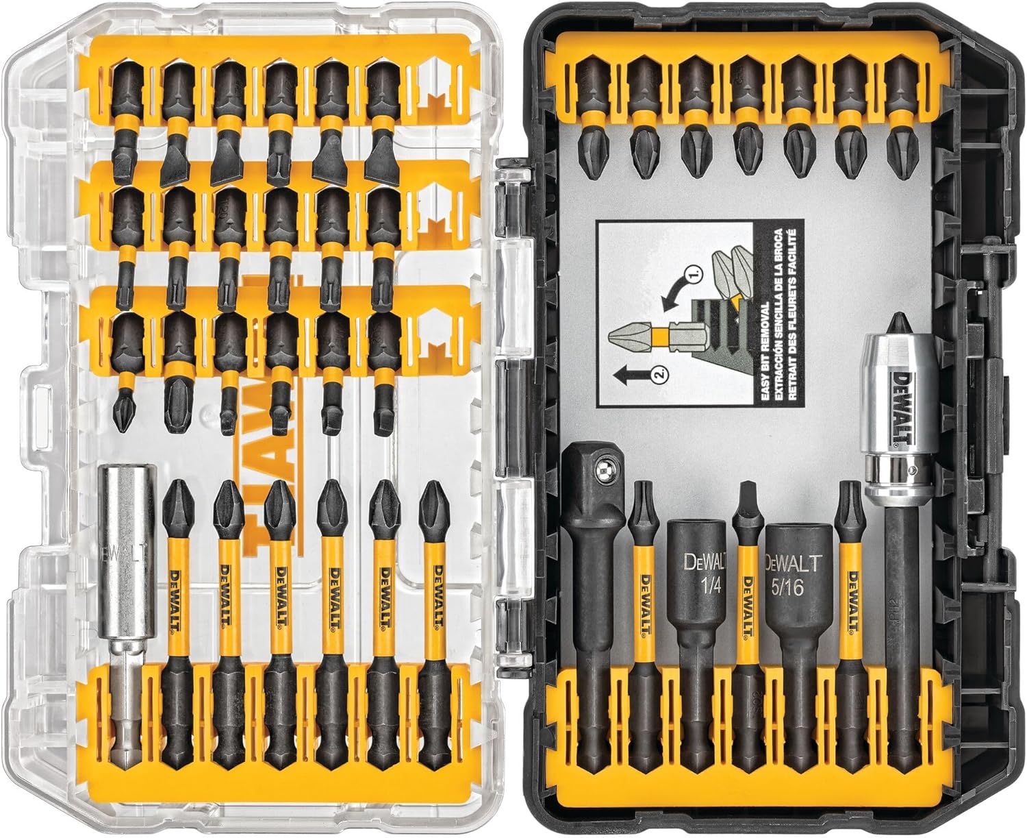 DEWALT Screwdriver Bit Set, Impact Ready, FlexTorq (DWA2T40IR)