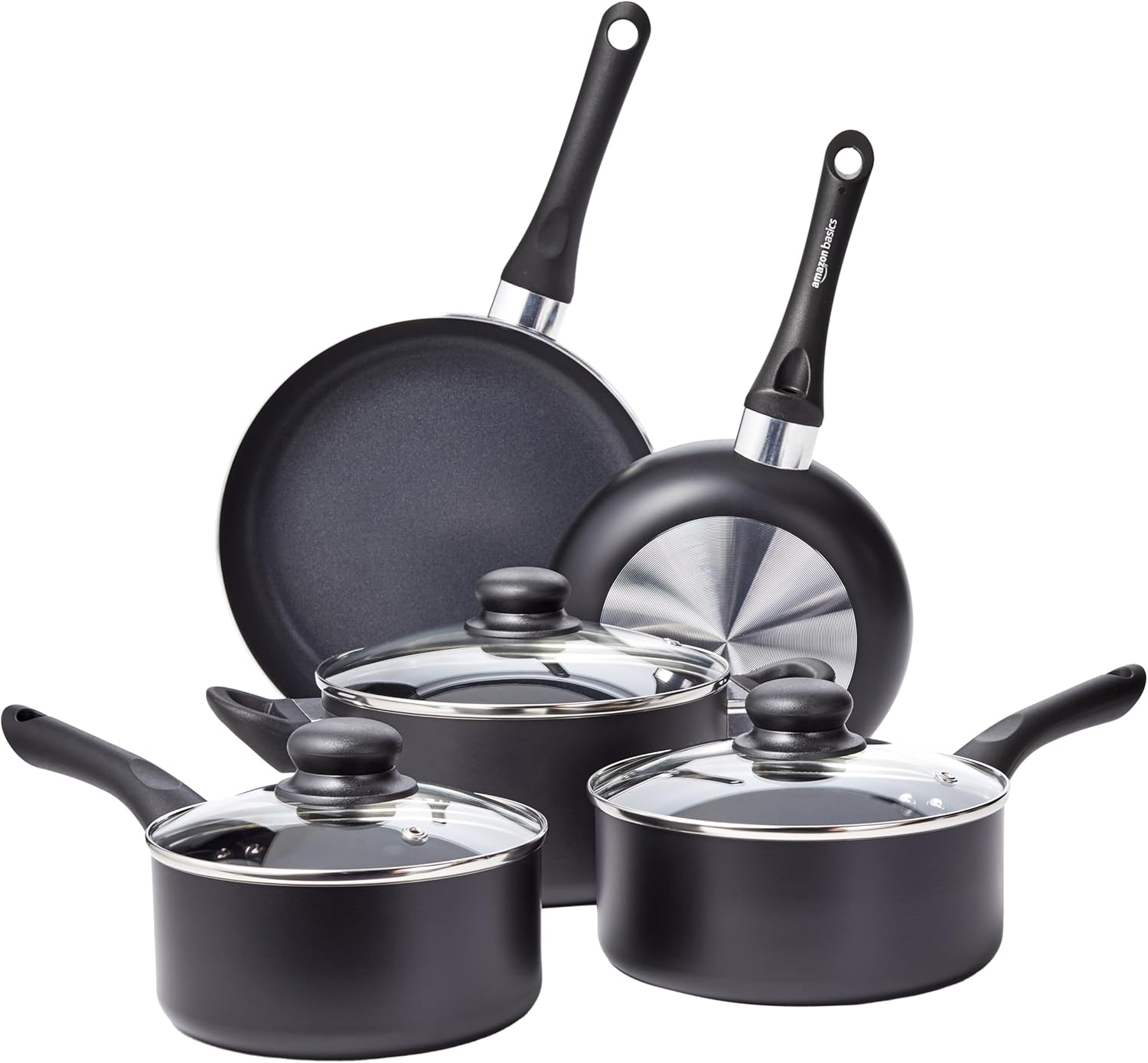 AmazonBasics Non-Stick Cookware Set