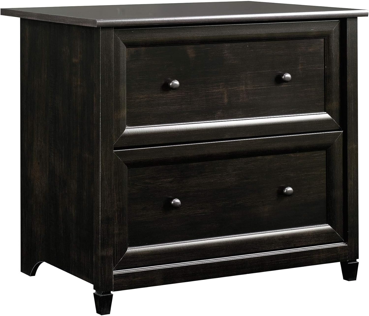 Sauder Edge Water Lateral File, Estate Black finish