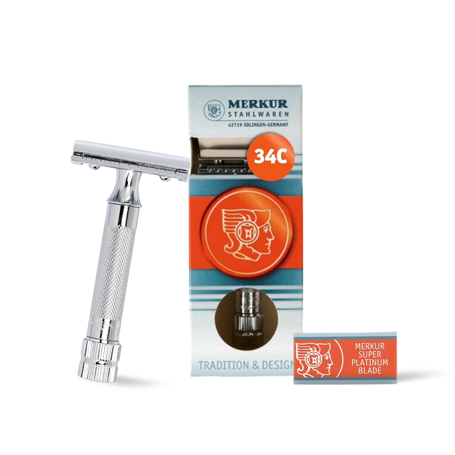 MERKUR Classic 2-Piece Double Edge Safety Razor