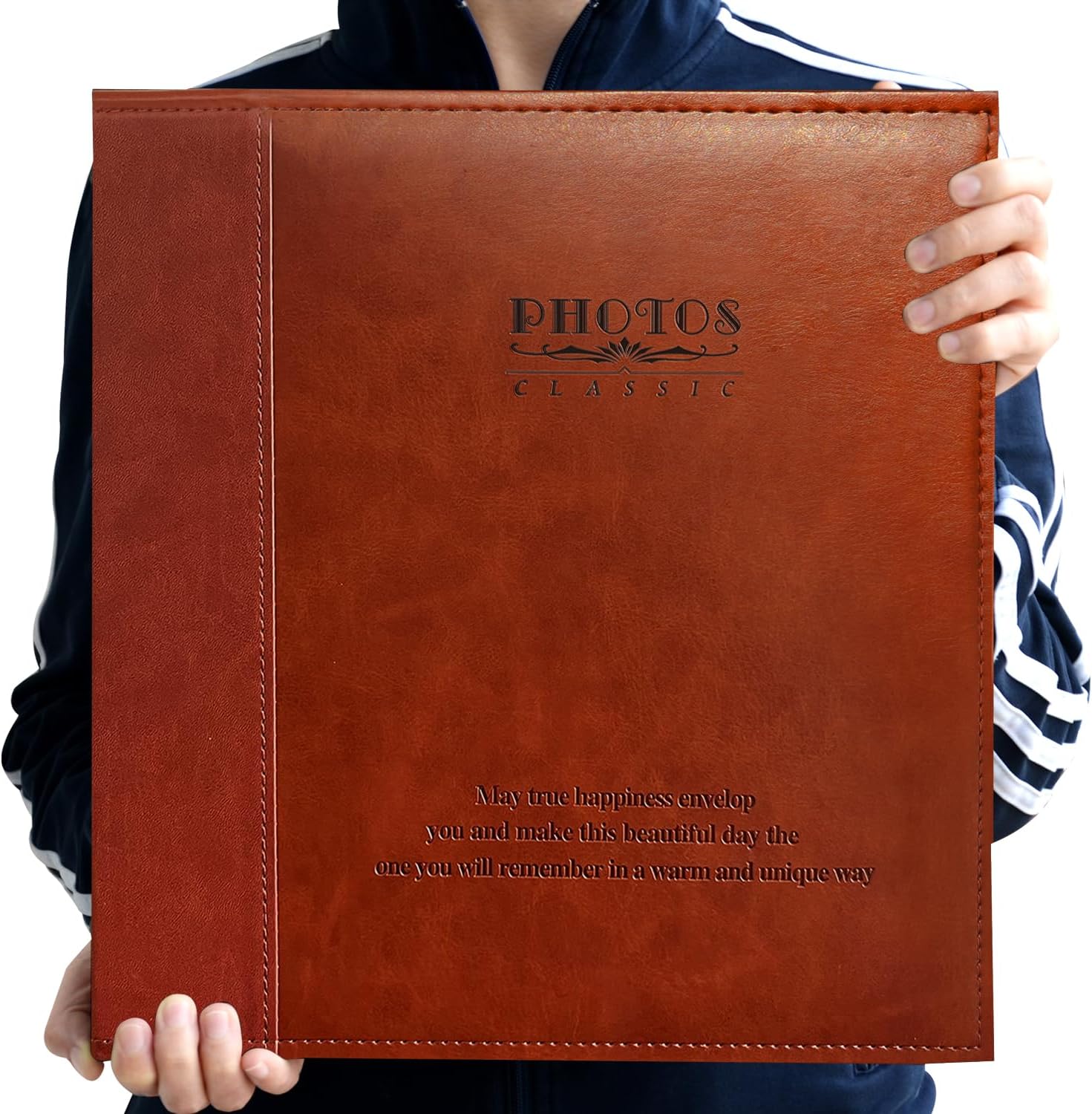 RECUTMS Photo Album 4x6 600 Photos Black Pages Large Capacity