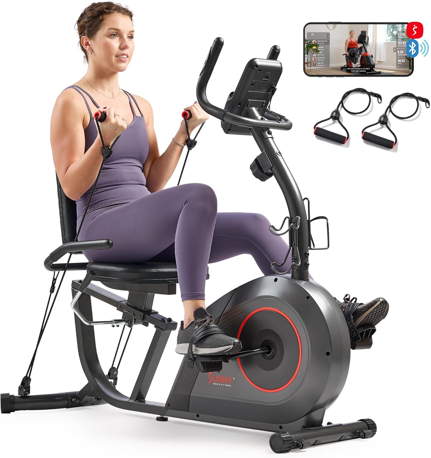 Sunny Health & Fitness SF-T7515 Smart Treadmill