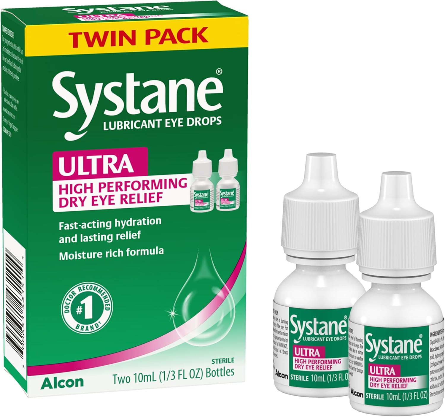 Systane Ultra Lubricant Eye Drops