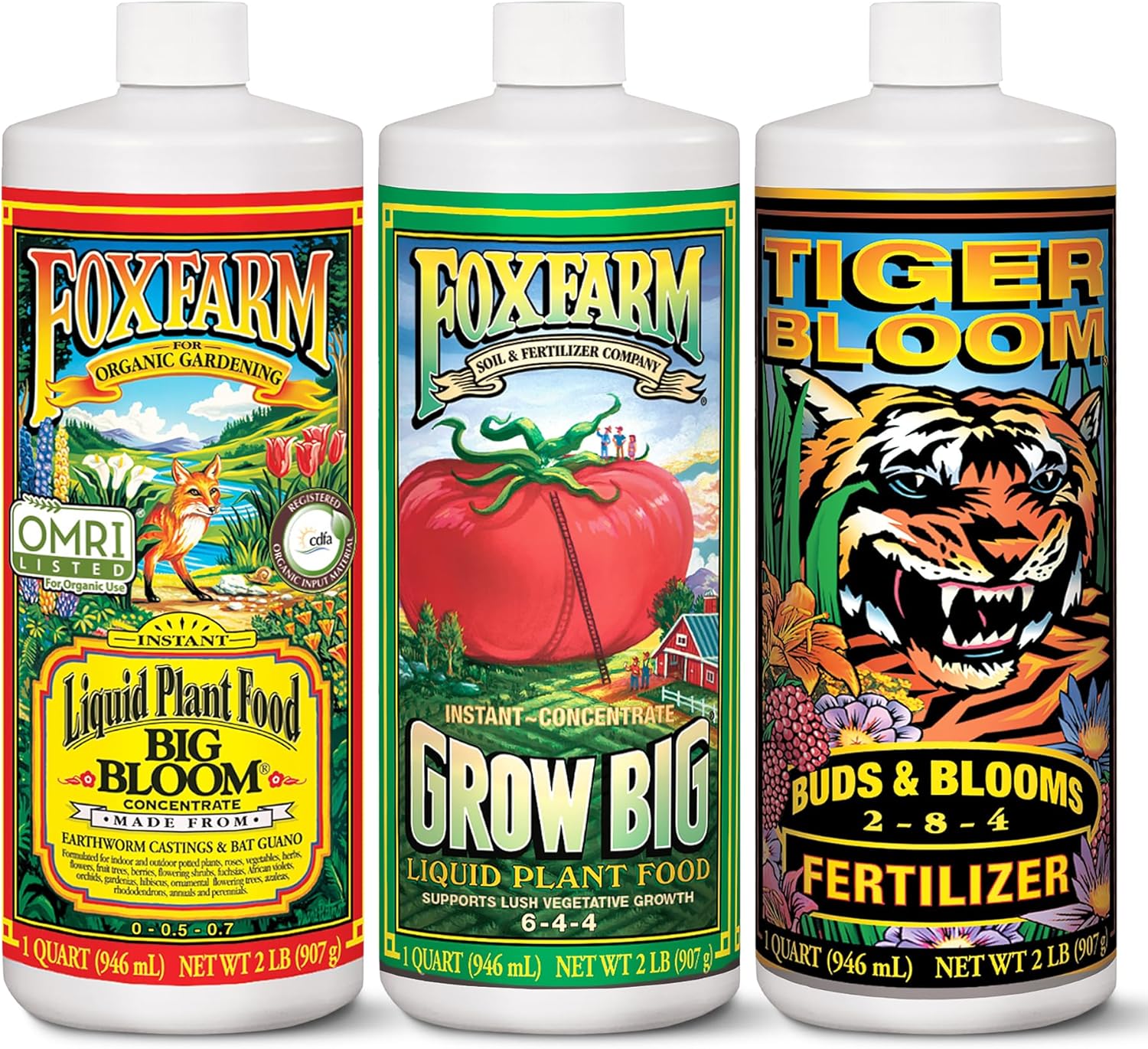 Fox Farm Liquid Nutrient Trio Soil Formula
