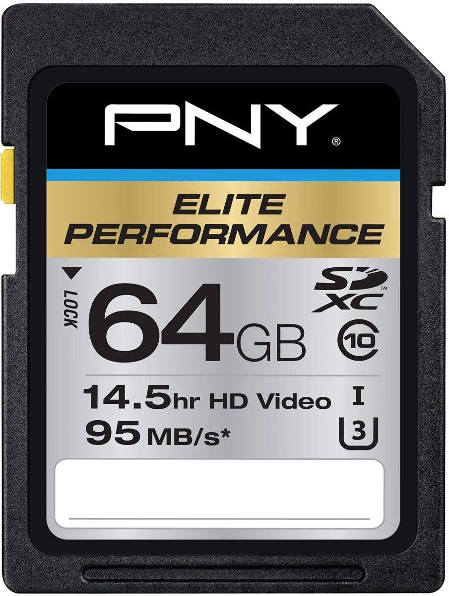 PNY Elite Performance 512GB SDXC Class 10