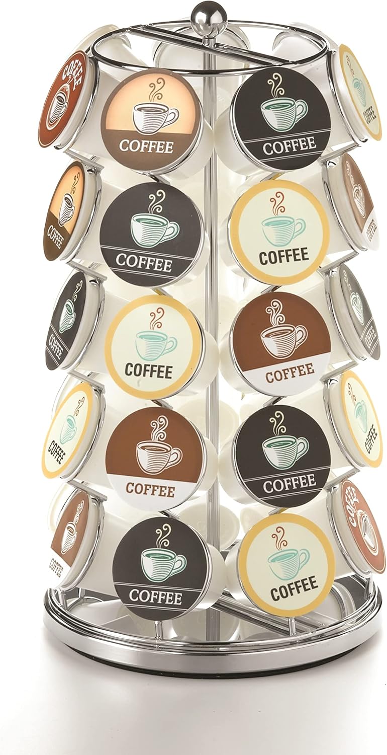 K-Cup Carousel - Holds 35 K-Cups in Black by NIFTY