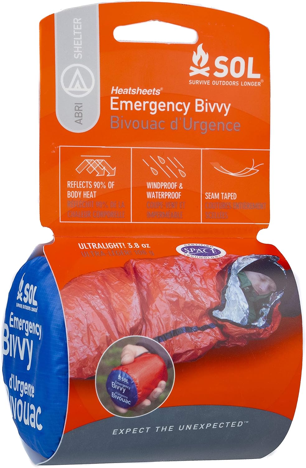 S.O.L. Survive Outdoors Longer Emergency Bivvy