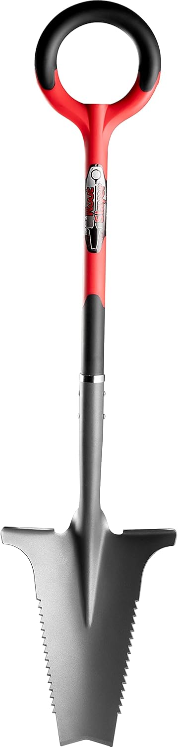 Radius Garden 22011 Root Slayer Shovel, (Red)