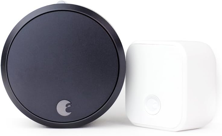 August Smart Lock Pro (3rd Gen) + Connect Hub - Zwave, HomeKit & Alexa Compatible