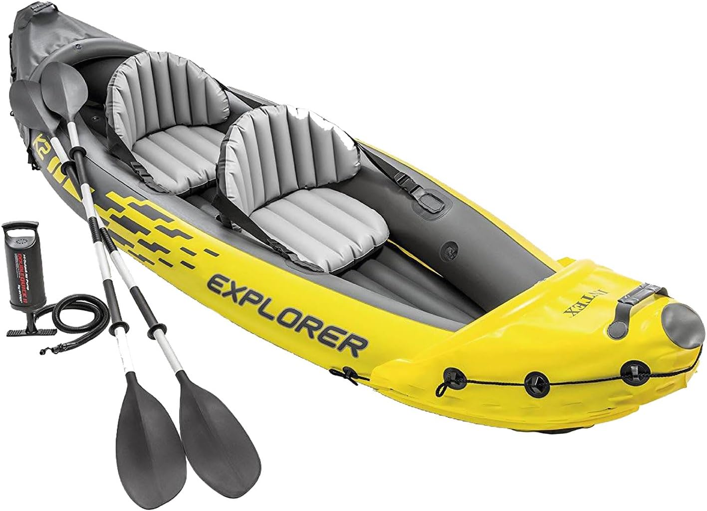 Intex Explorer K2 Kayak, 2-Person Inflatable Kayak Set