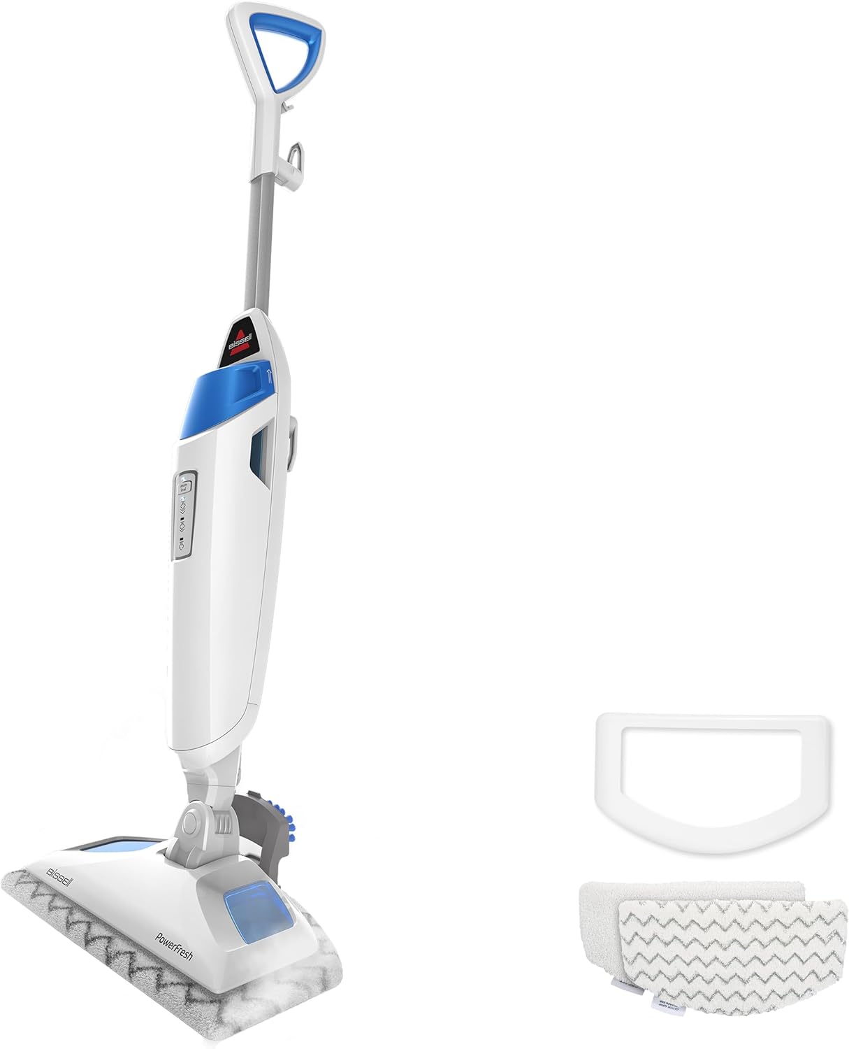 BISSELL PowerFresh Steam Mop, Floor Steamer, Tile Cleaner, and Hard Wood Floor Cleaner, 1940, Blue Powerfresh