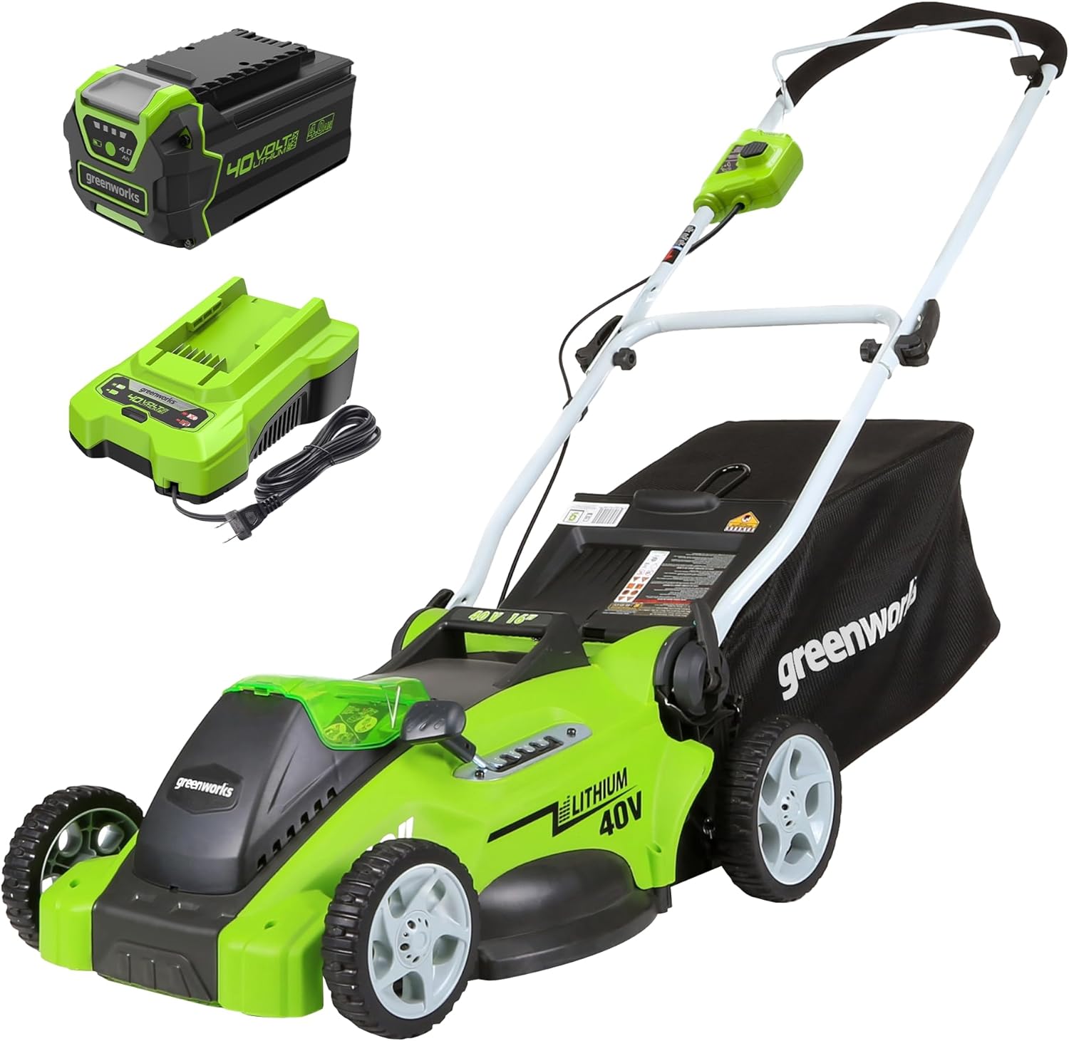 Greenworks G-MAX 40V 16'' Cordless Lawn Mower