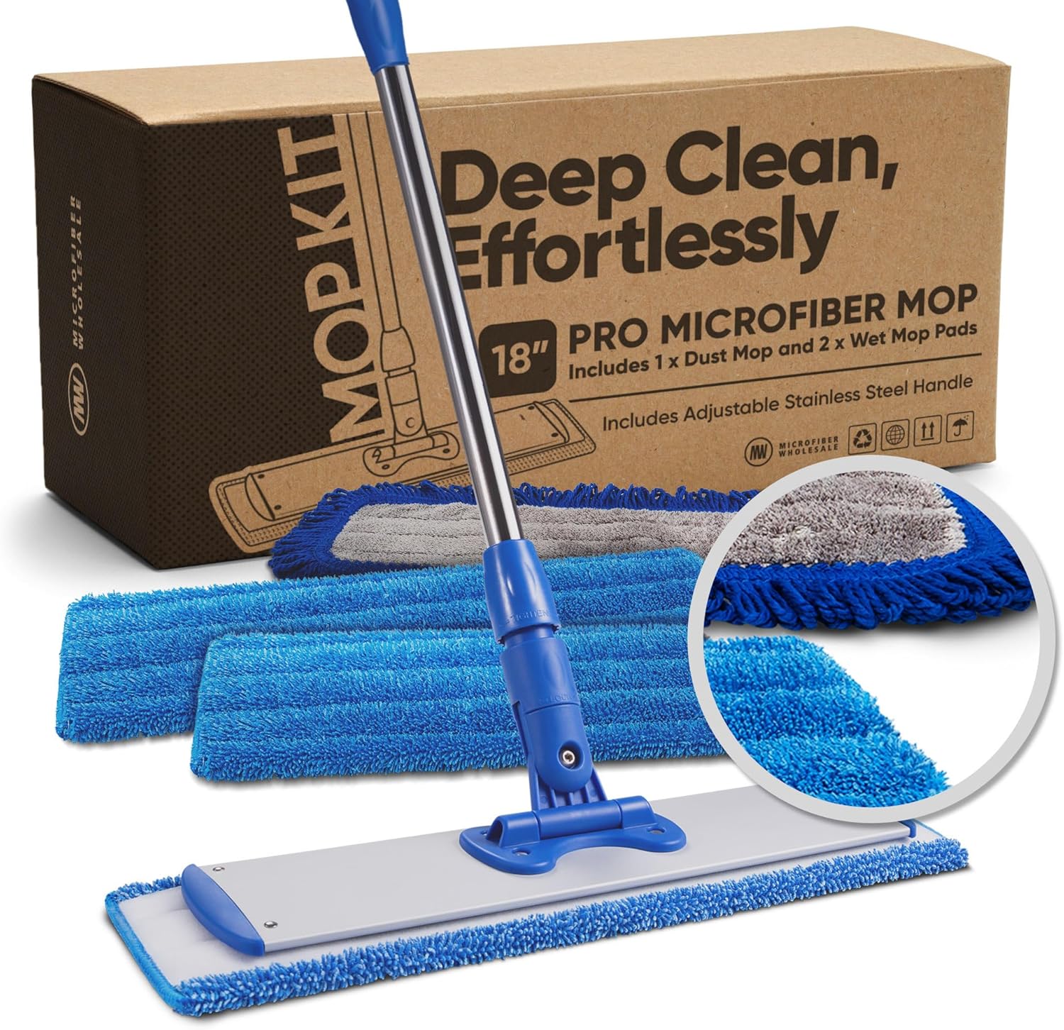 Microfiber Wholesale Professional Microfiber Mop
