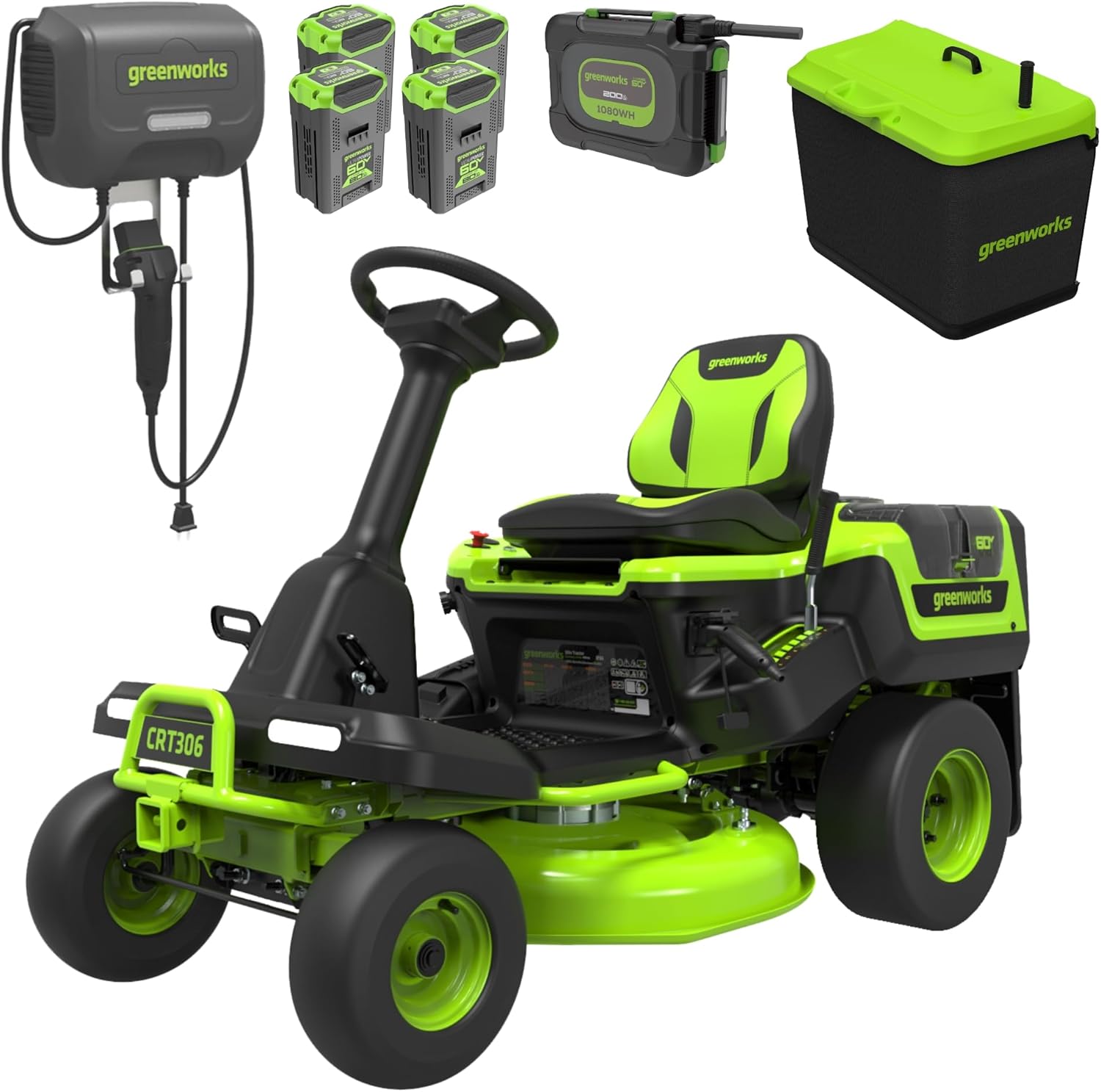 Greenworks 20-Inch 3-in-1 12 Amp Electric Corded Lawn Mower 25022