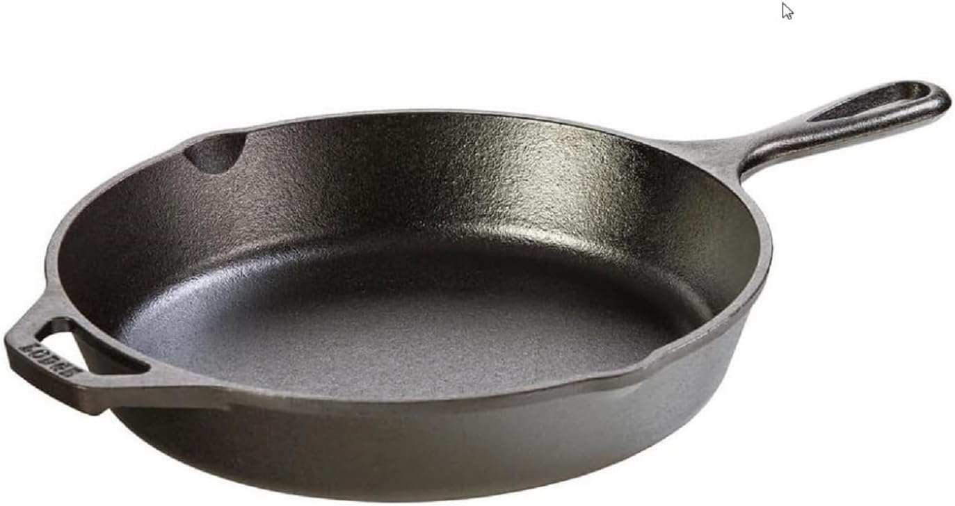 Lodge Pre-Seasoned Cast Iron Skillet With Assist Handle
