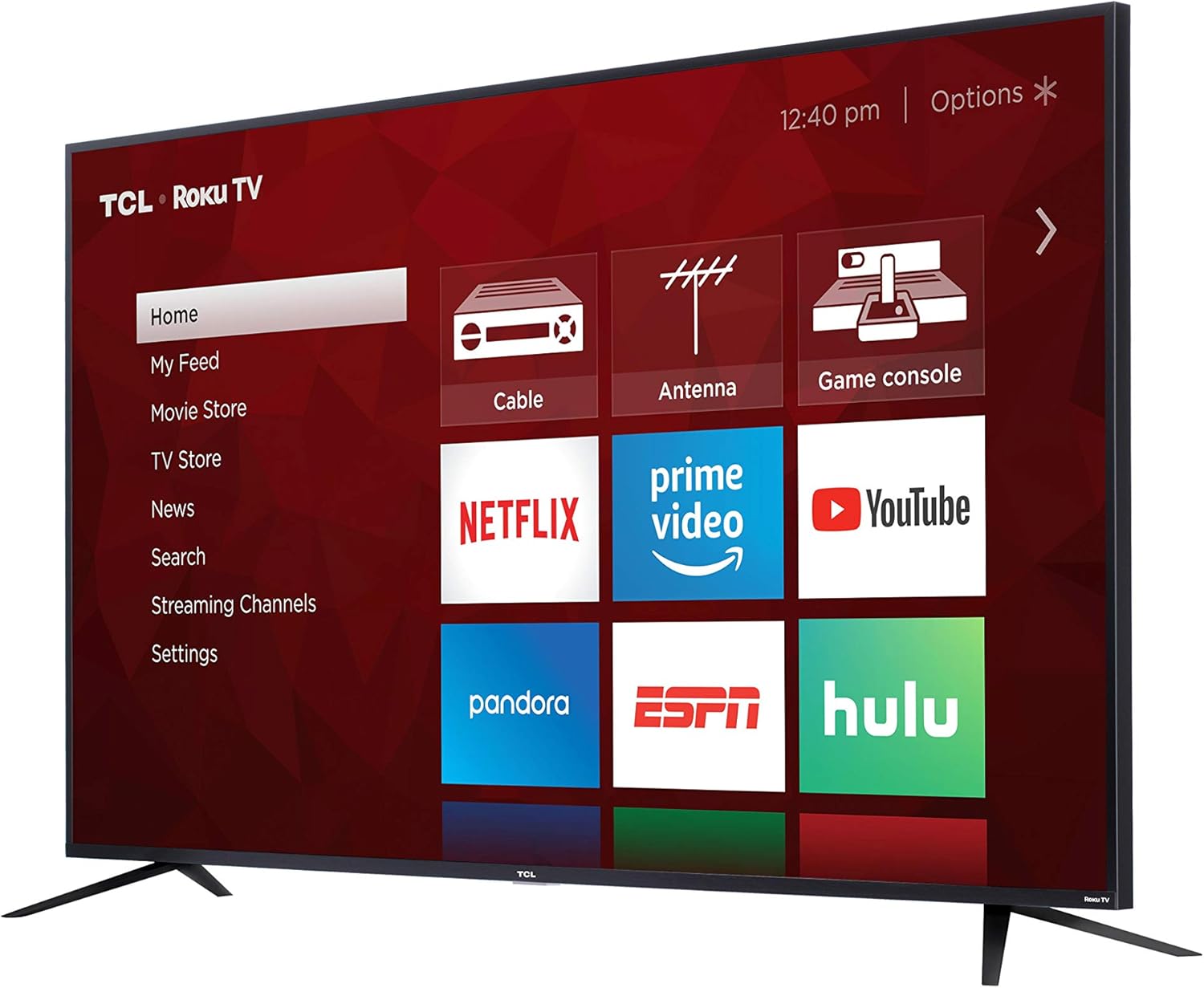 TCL 50S425 50" 4K Smart LED Roku TV