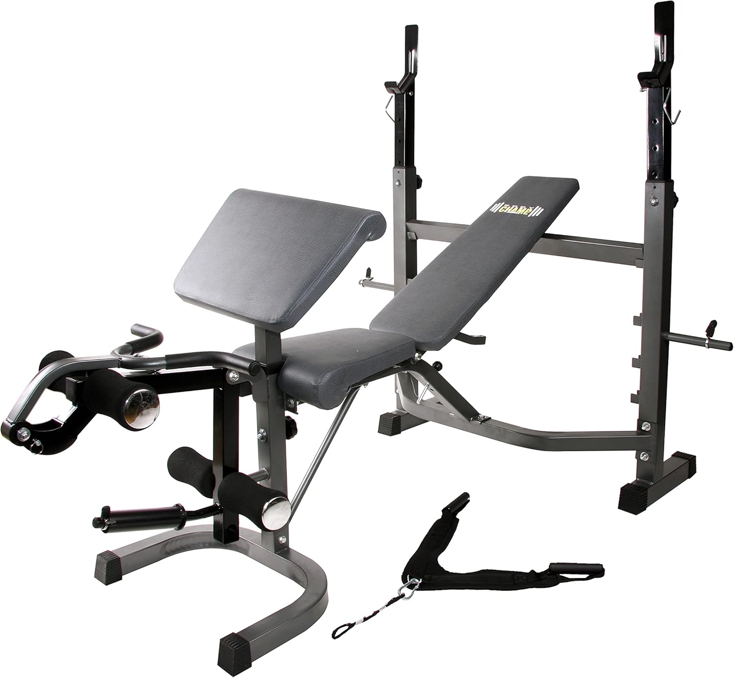 Steelbody Deluxe Versatile Rated 800 lbs Flat Utility Workout Bench Station