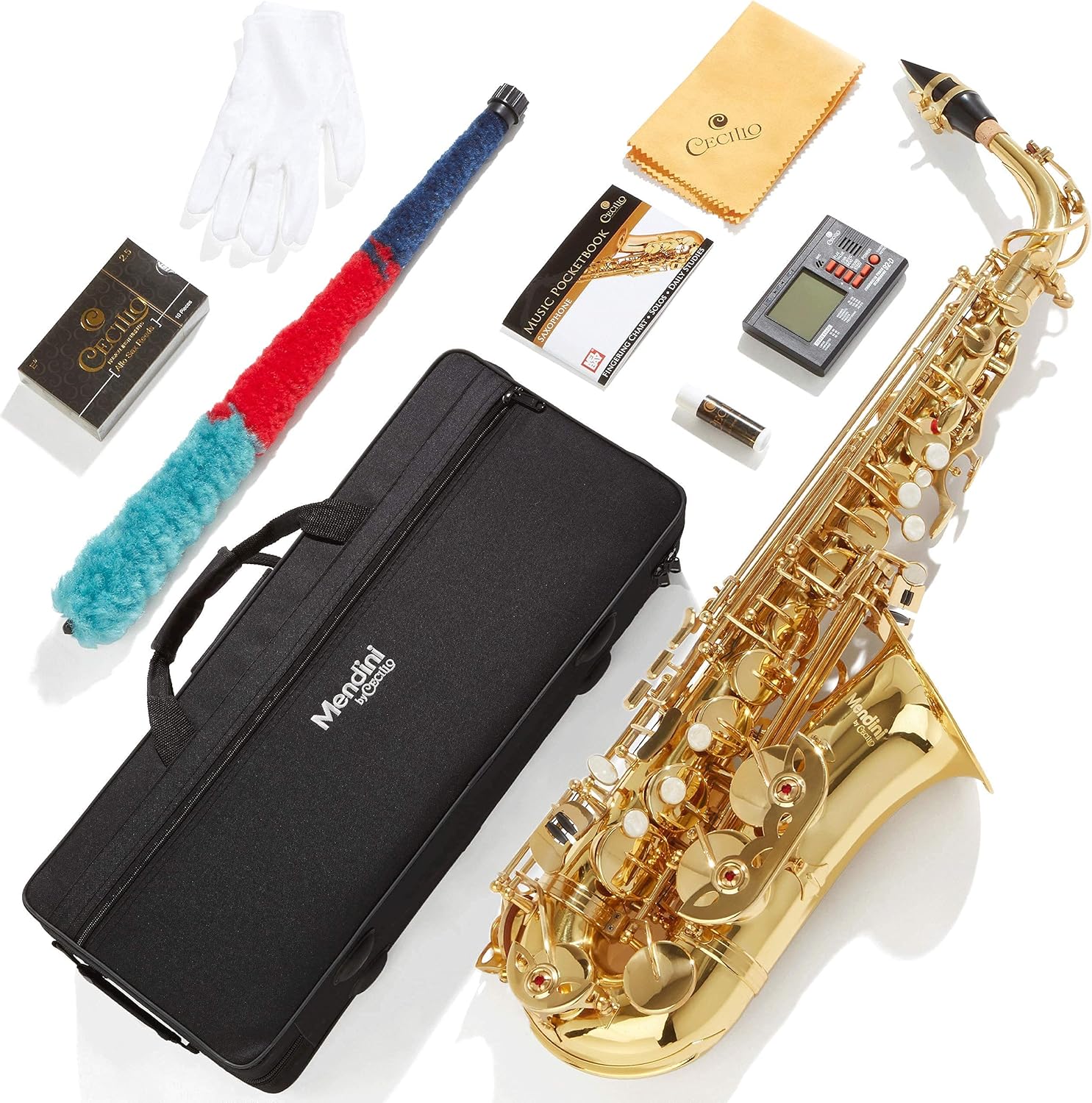 Mendini by Cecilio E-Flat Alto Saxophone