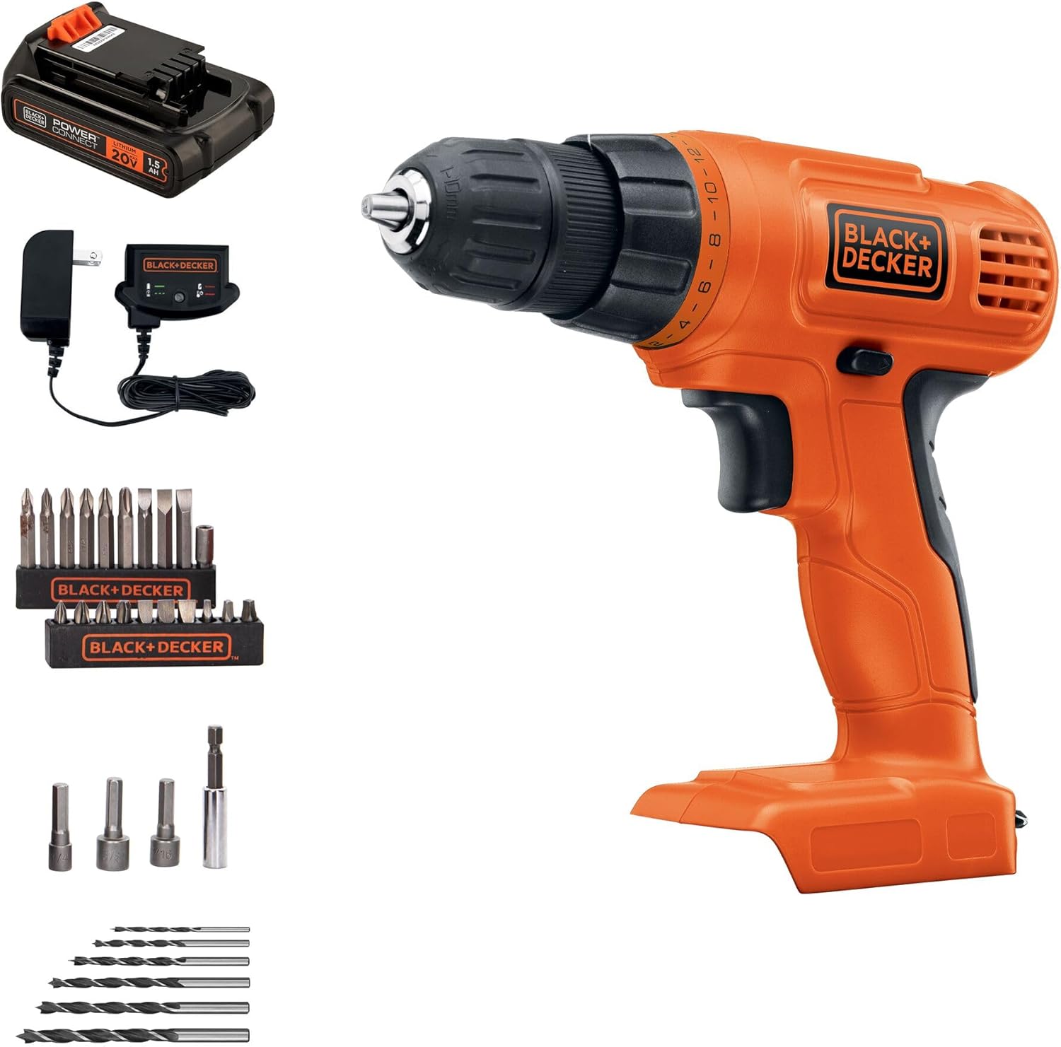 BLACK+DECKER 20V MAX Cordless Drill