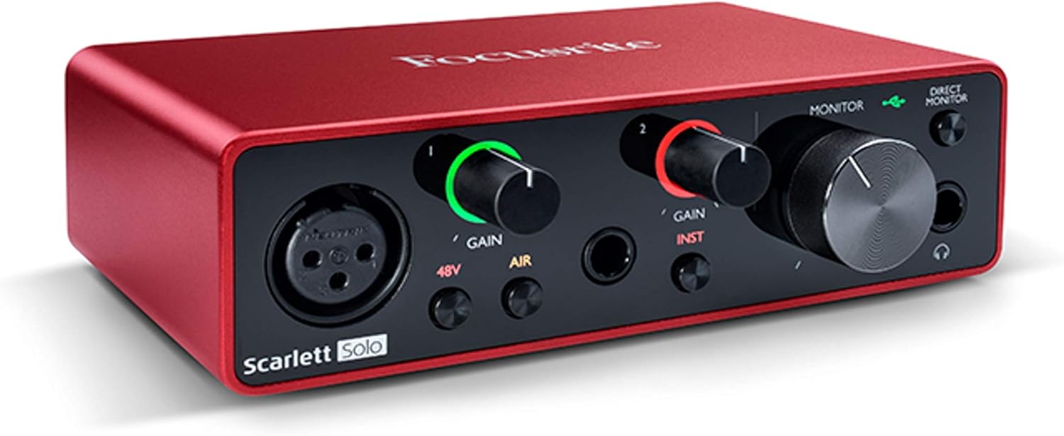 Focusrite Scarlett 2i2 (3rd Gen) USB Audio Interface