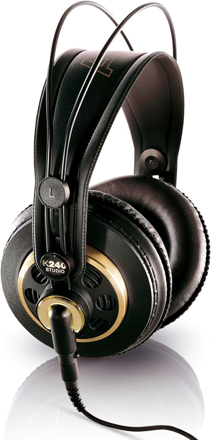 AKG Pro Audio K240 STUDIO Over-Ear, Semi-Open Headphones