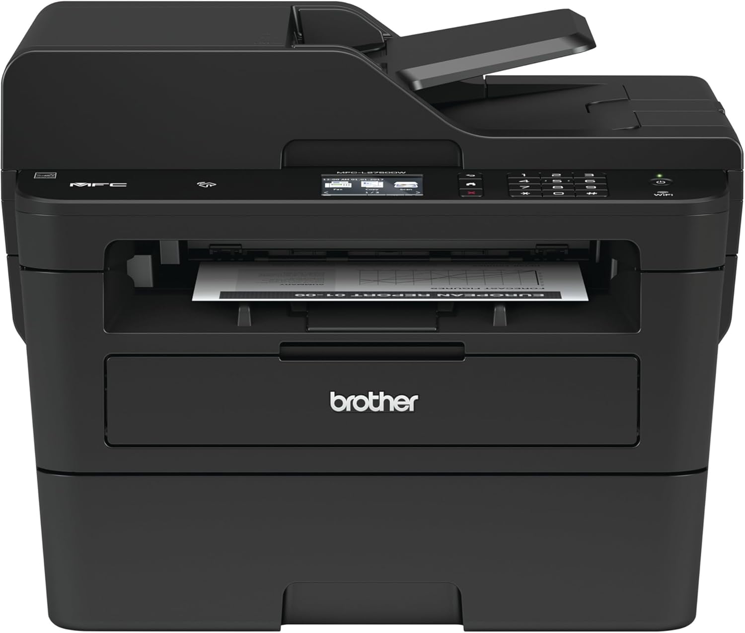 Brother MFC-L2750DW Monochrome All-in-One Wireless Laser Printer