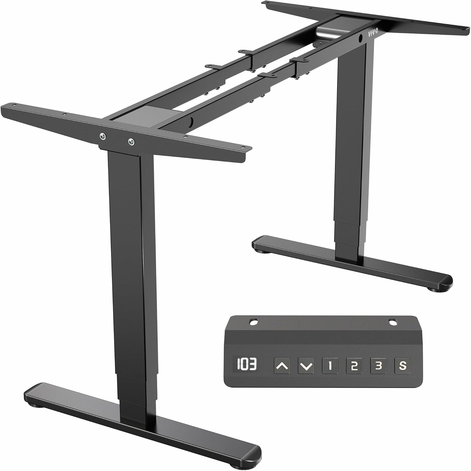 Seville Classics airLIFT Height Adjustable Stand Up Desk Converter