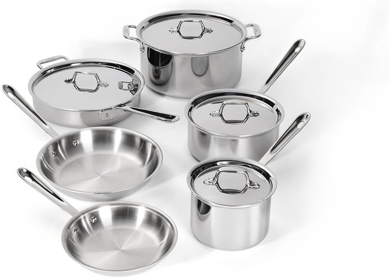 All-Clad D3 Stainless Cookware Set