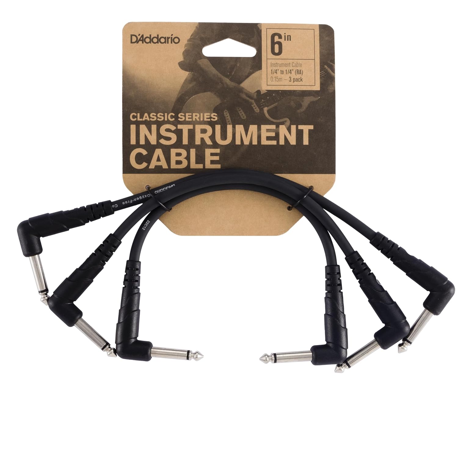 D'Addario PW-CGT-20 Classic Series Instrument Cable