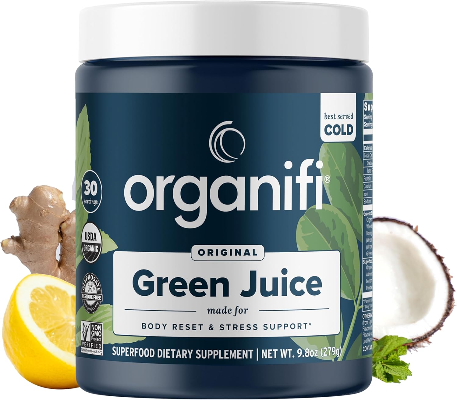 Organifi Green Juice Superfood Supplement