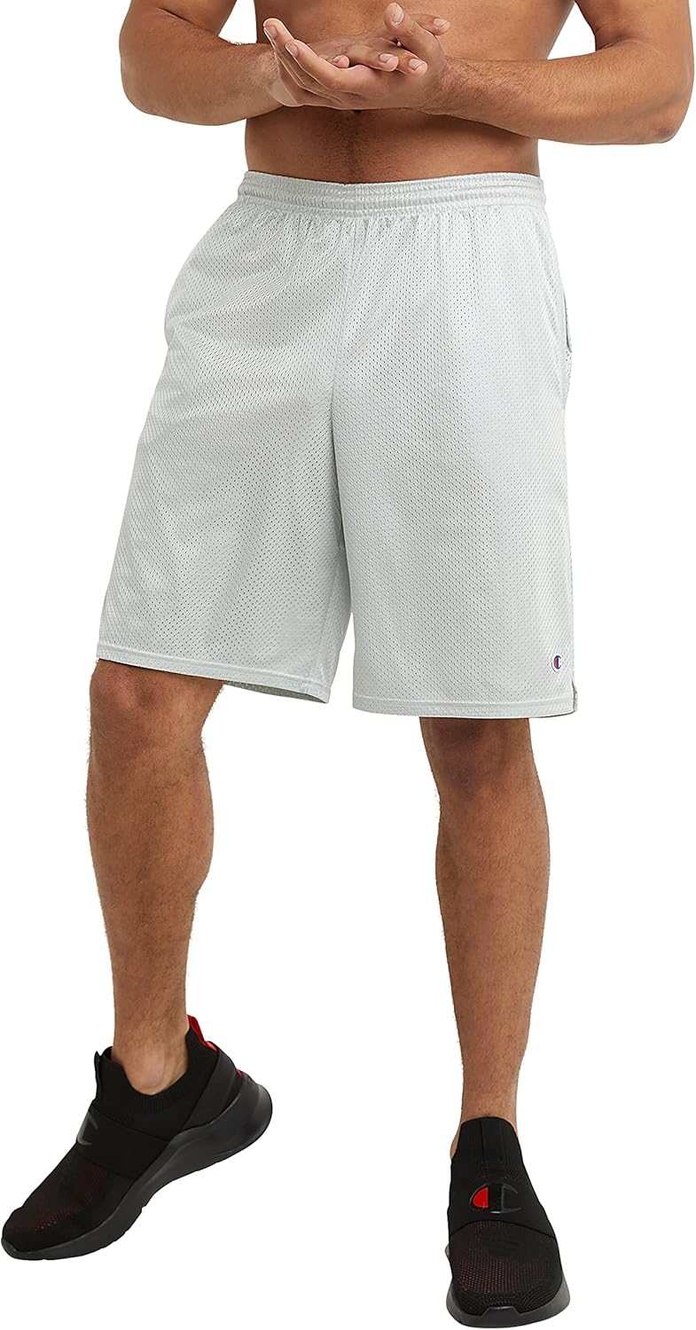 Champion Men's Long Mesh Short with Pockets