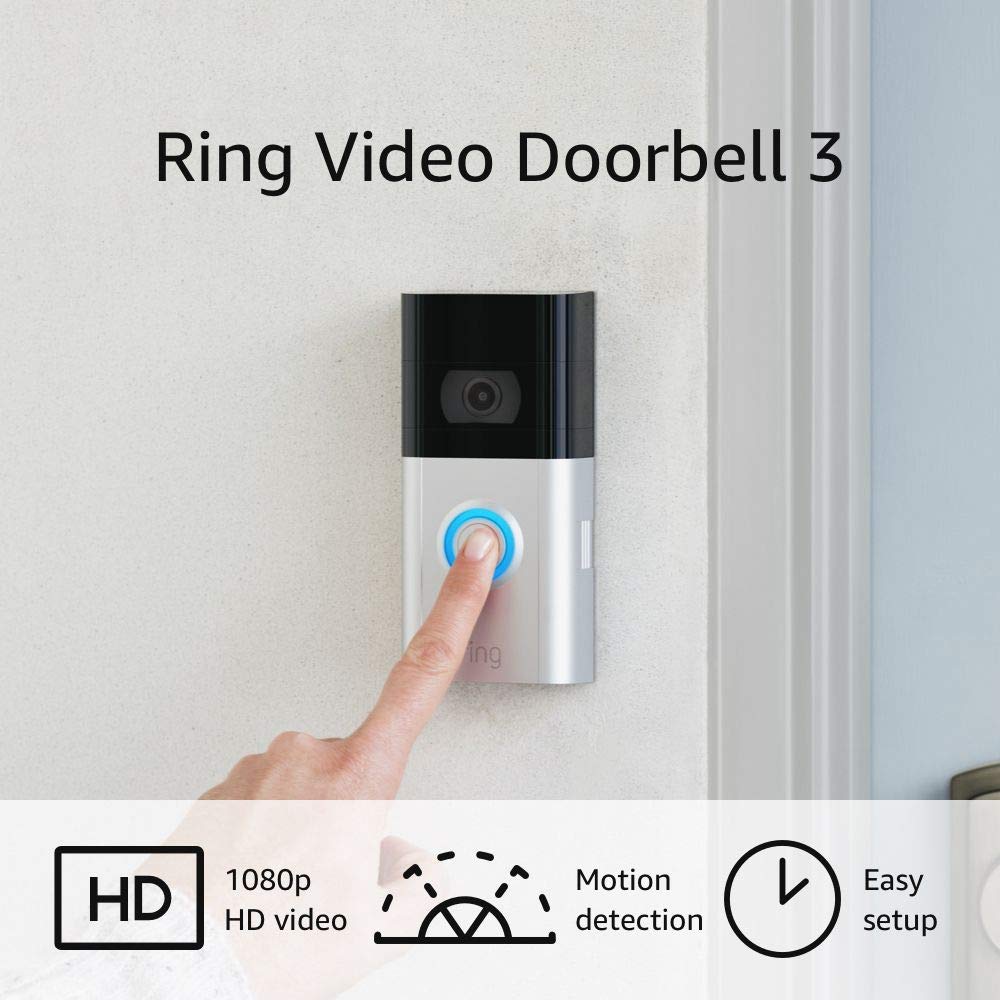 Ring Video Doorbell – newest generation, 2020 release