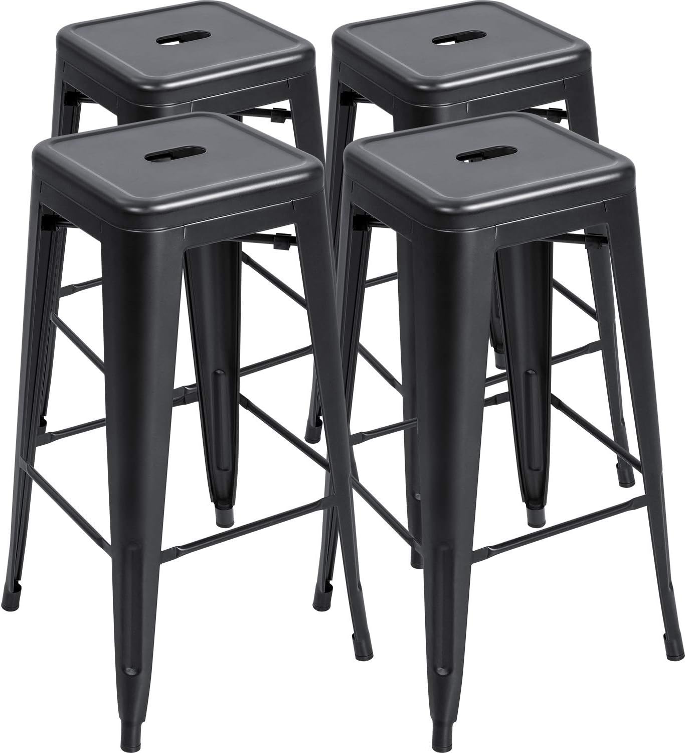 Furmax 30 Inches Metal Bar Stools