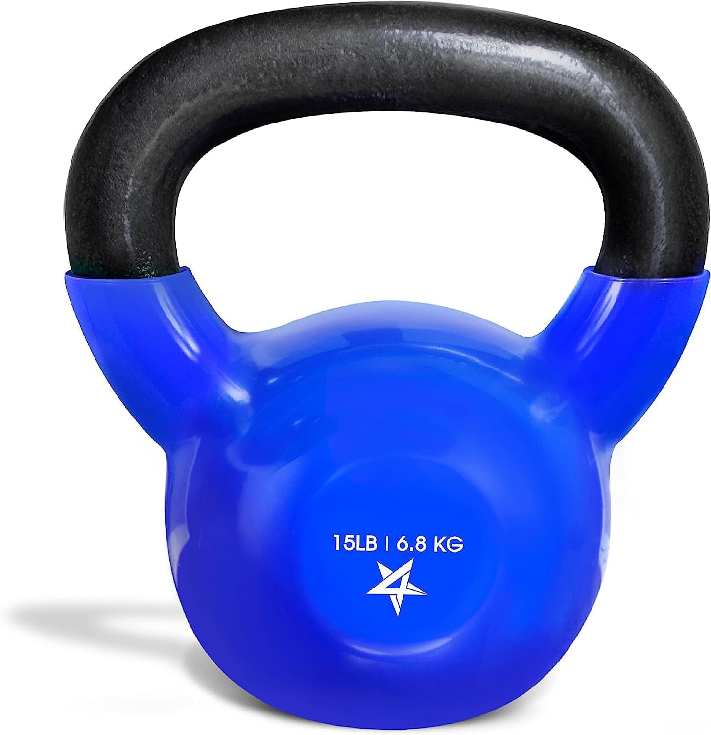 Yes4All Vinyl Coated Kettlebell Weights Set