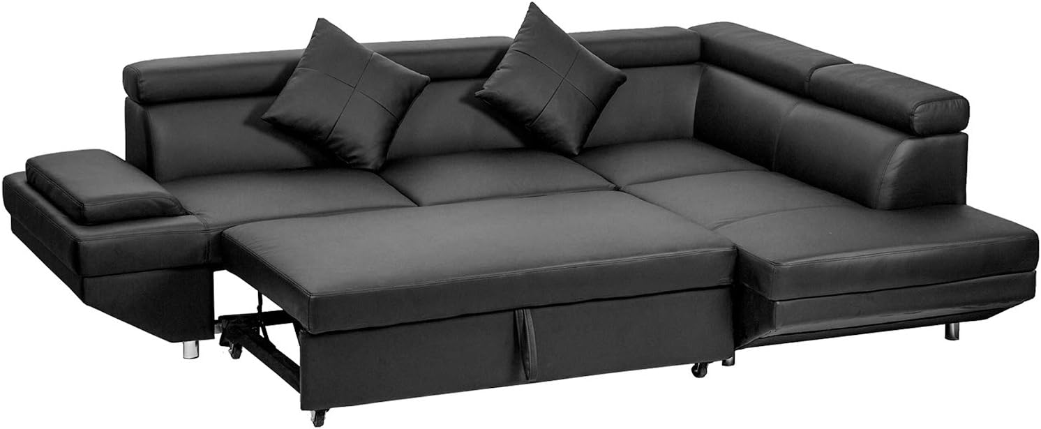 Honbay Convertible Sectional Sofa Couch