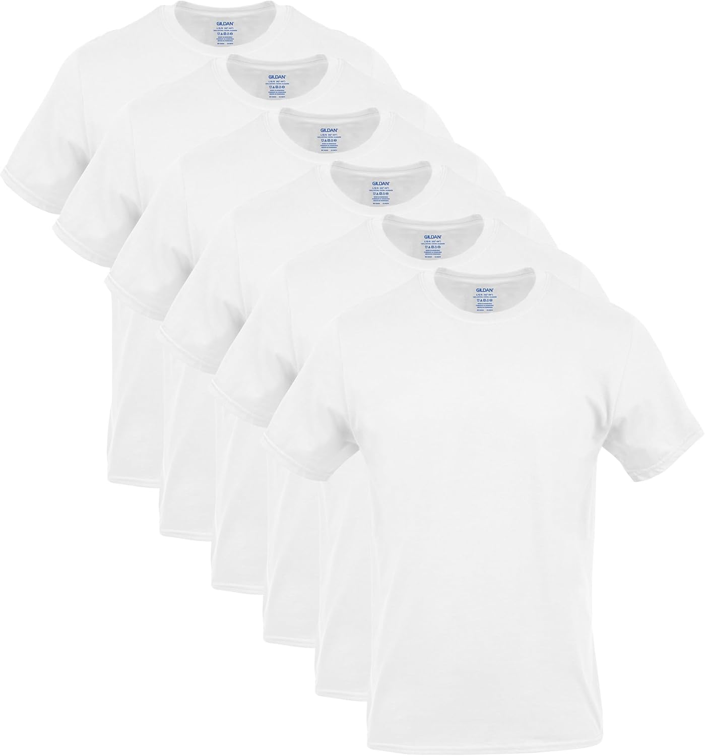 Gildan Men's Crew T-Shirt Multipack
