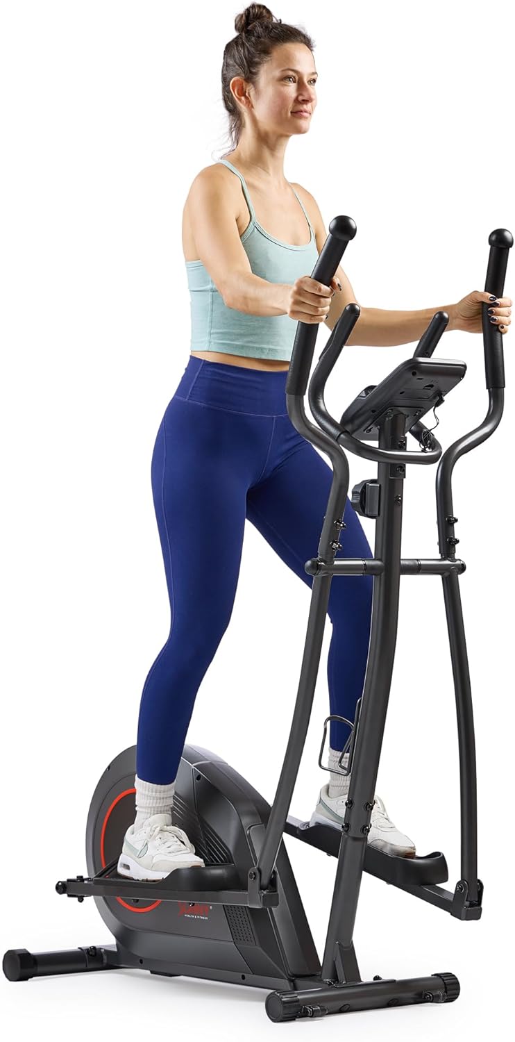 Sunny Health & Fitness SF-E905 Elliptical Machine Cross Trainer