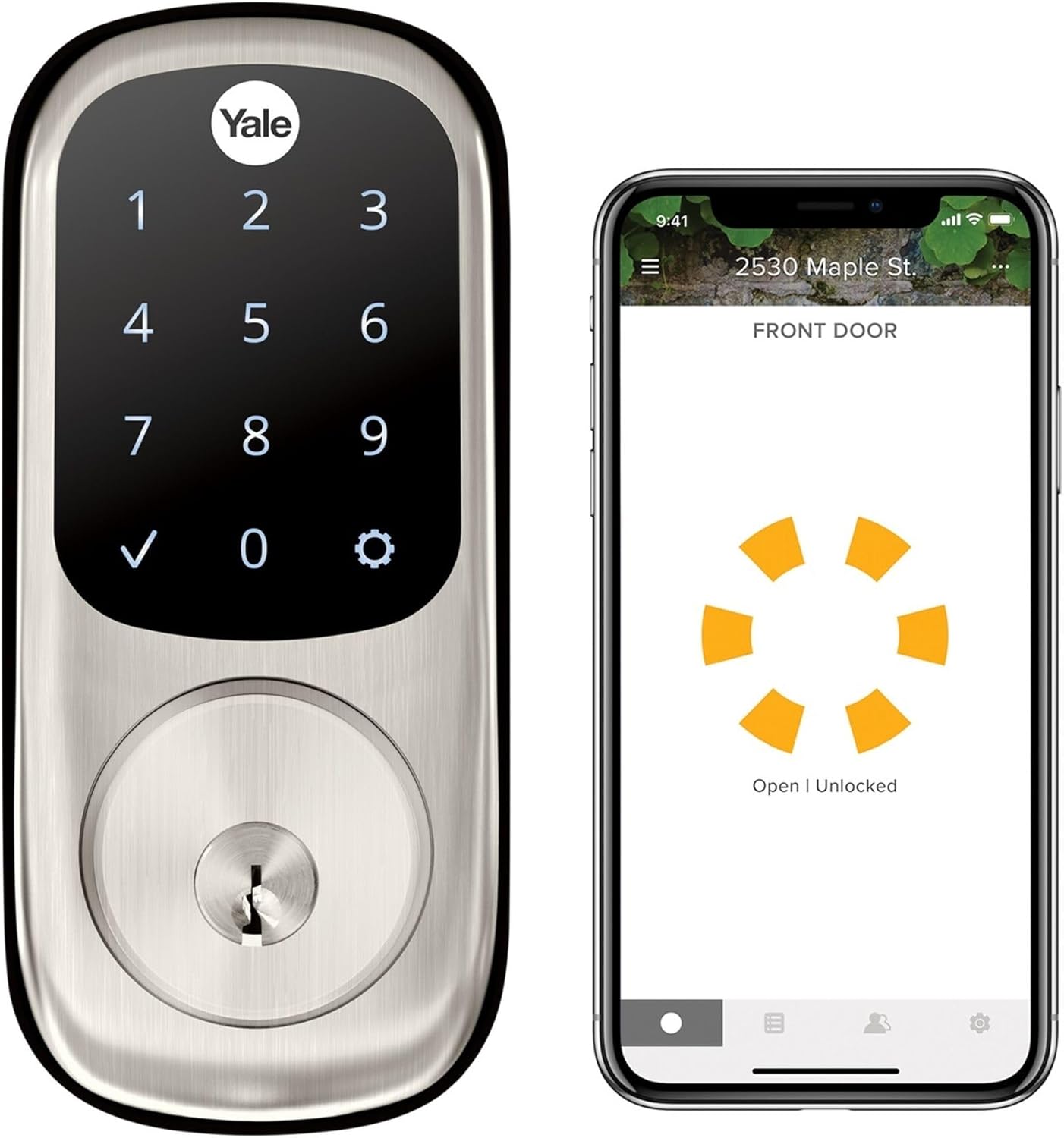 Yale Assure Lock Touchscreen with Wi-Fi and Bluetooth Deadbolt