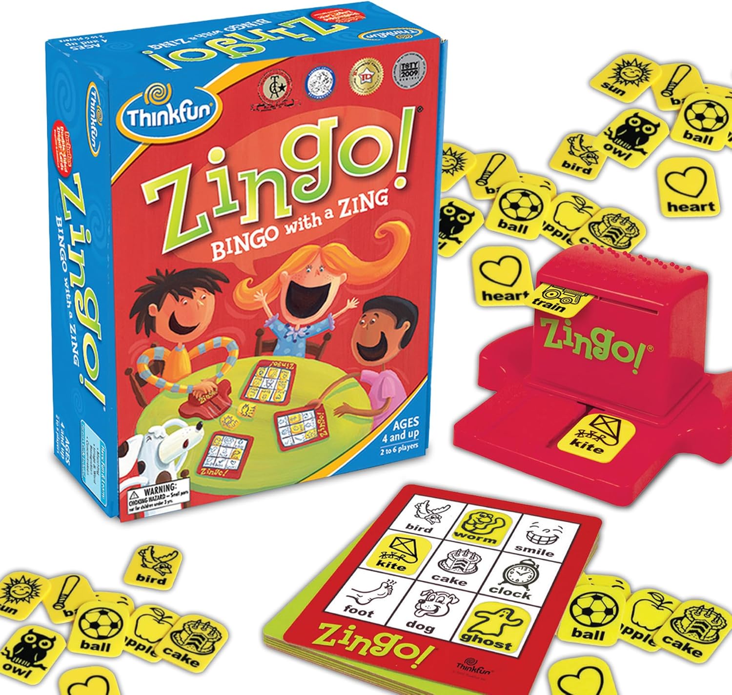 ThinkFun Zingo Bingo Award Winning Preschool Game