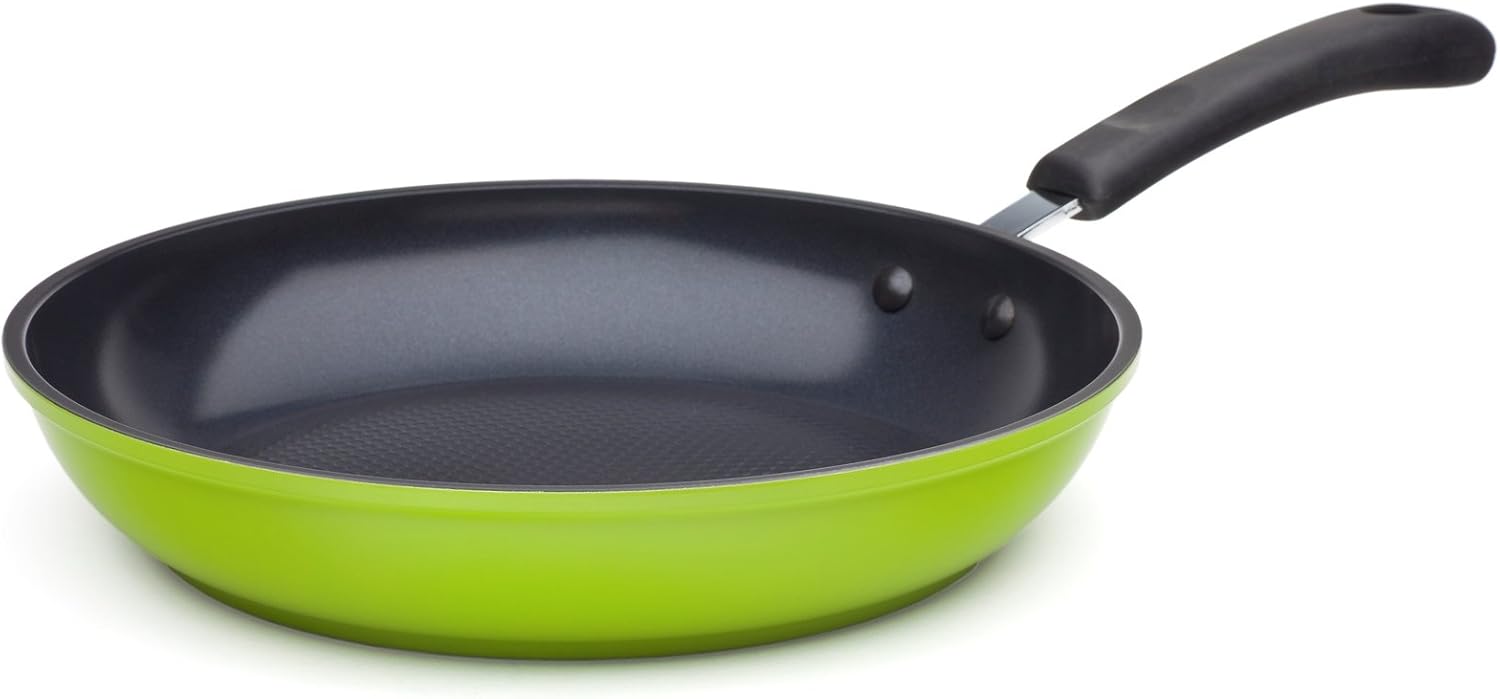 Ozeri 10-Inch Stainless Steel Pan with ETERNA, a PFOA and APEO-Free Non-Stick Coating