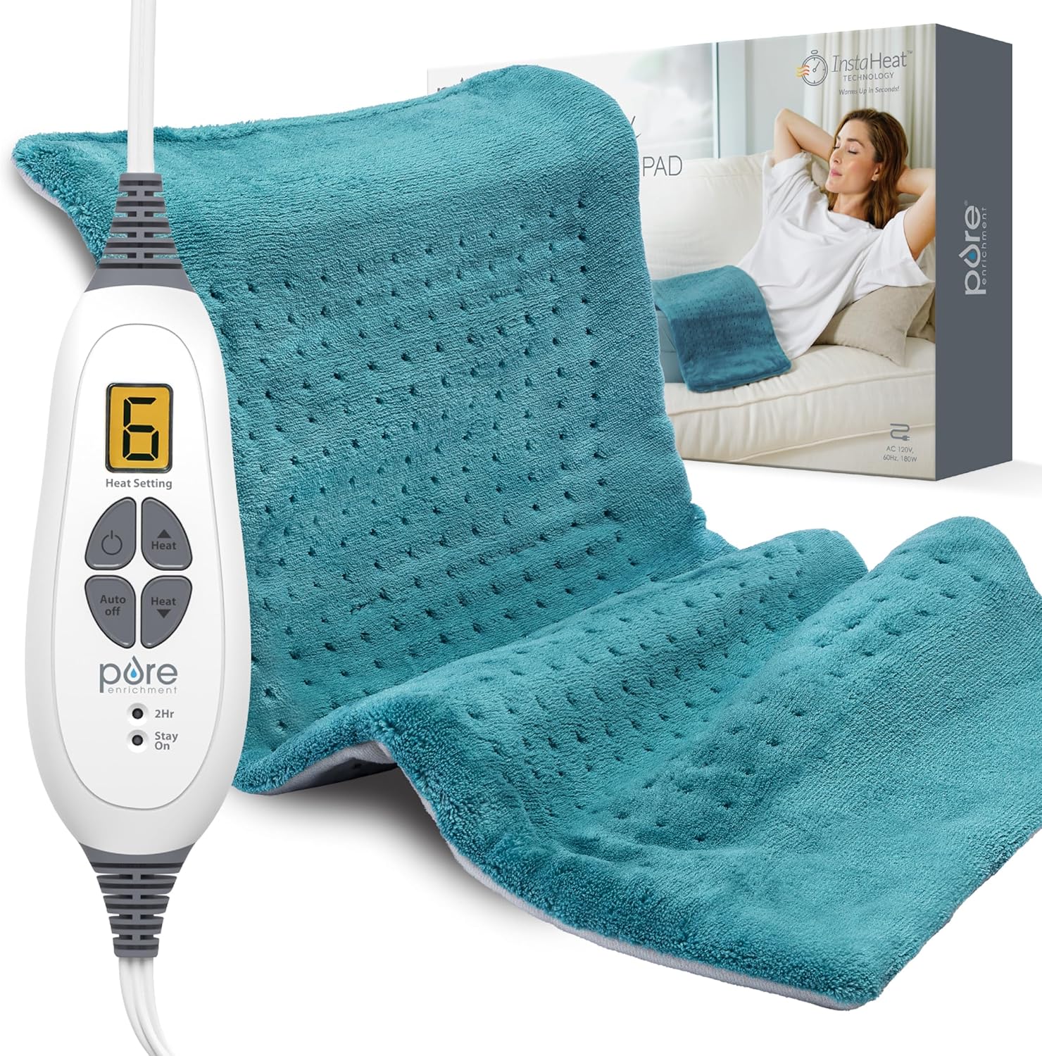 Pure Enrichment PureRelief XL Heating Pad